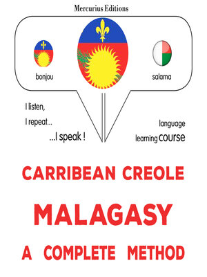 cover image of Kreyòl Karayib--Malagasy